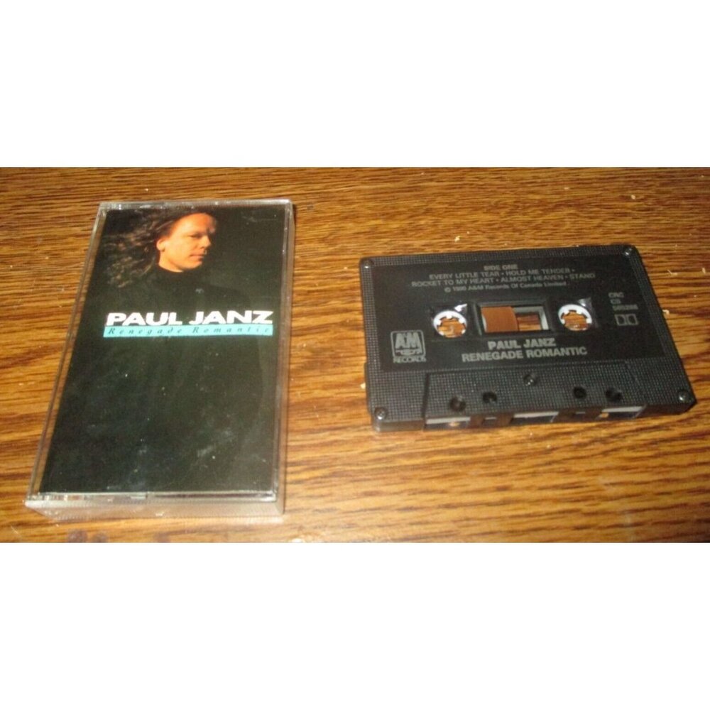 Paul Anka - Renegade Romantic on cassette (A & M Records, 1990)